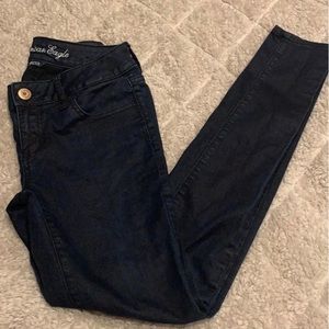 dark blue american eagle 🦅 jeggings